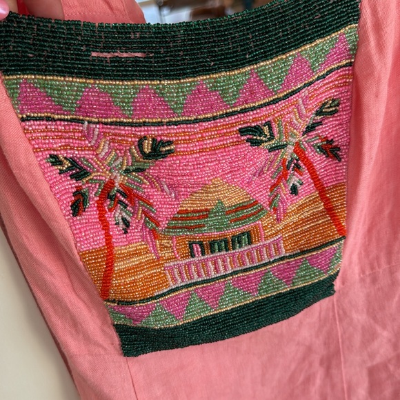 Farm Rio Beaded Mini Dress (runs small!) - Picture 2 of 7